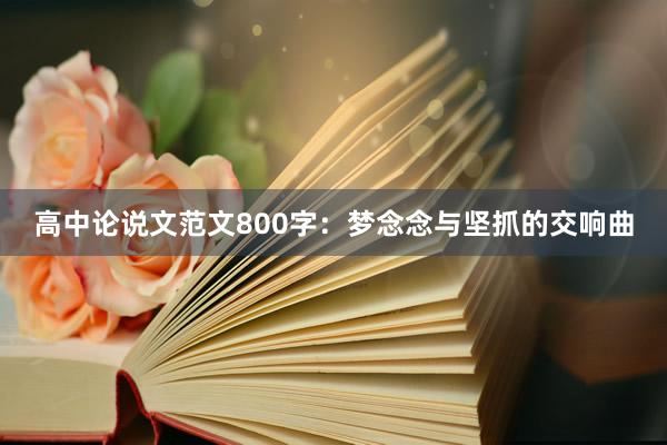 高中论说文范文800字:梦念念与坚抓的交响曲